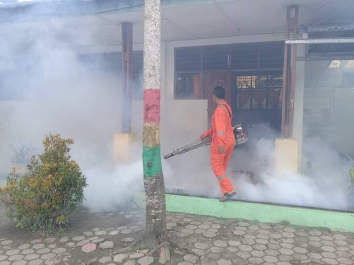 Antisipasi Penyakit DBD Dinkes Tanjungbalai Lakukan Fogging