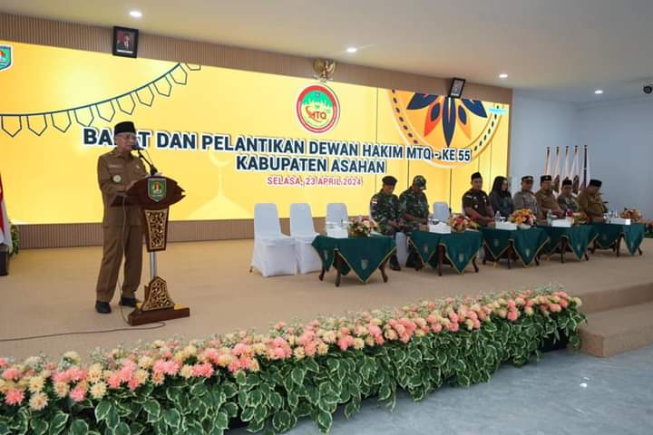 Bai’at dan Pelantikan Dewan Hakim MTQ ke 55 Kabupaten Asahan
