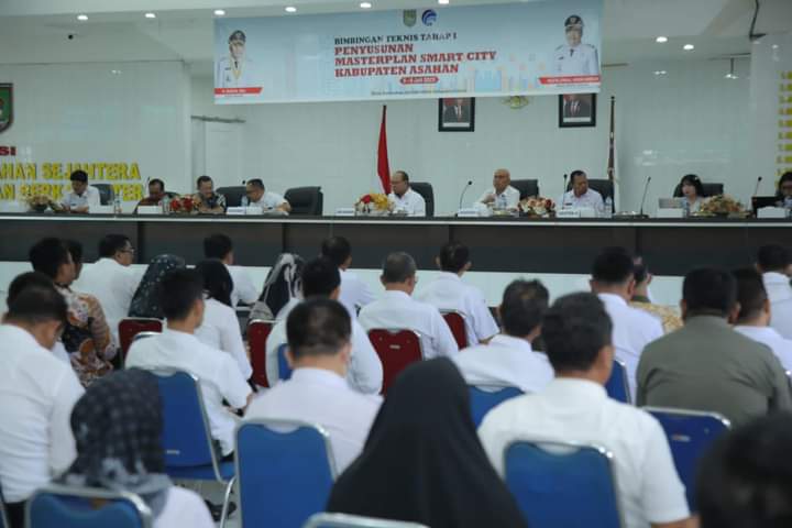 Bupati Asahan Buka Bimtek Masterplan Smart City