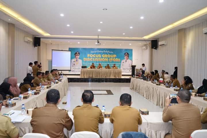 Melalui MCP - KPK Tahun 2023, Bupati Asahan Buka Focus Group Discussion (FGD)
