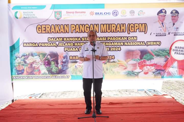 Bupati Asahan Buka Gerakan Pangan Murah