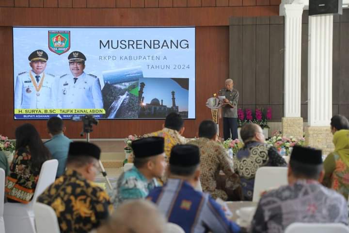 Bupati Asahan Buka Musrenbang RKPD Kabupaten Asahan Tahun 2024