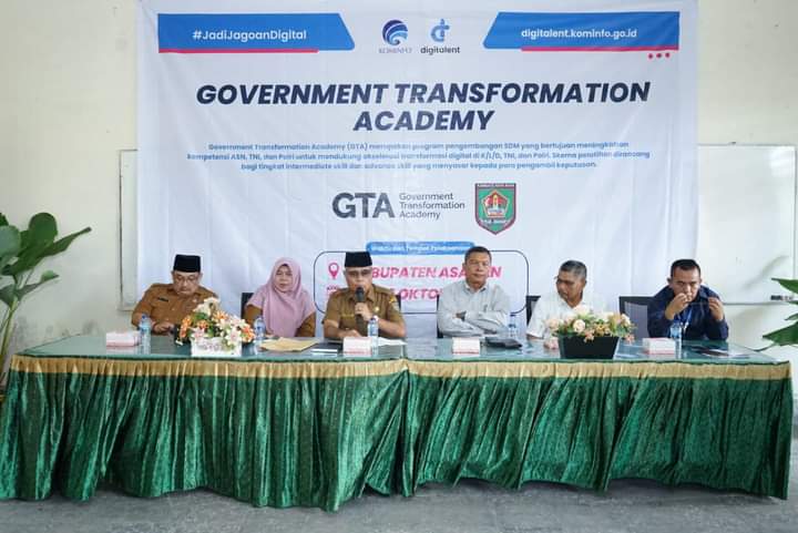 Bupati Asahan Buka Pelatihan Government Transformation Academy (GTA) Tahun 2023