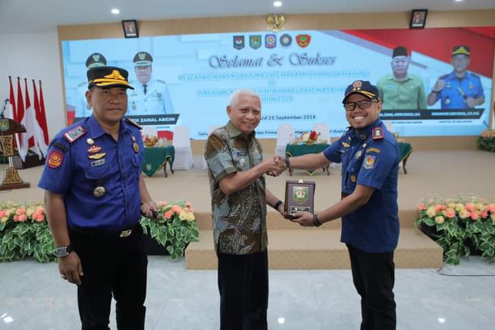 Bupati Asahan Buka Pendidikan dan Pelatihan Pemadam Kebakaran (In House Training)
