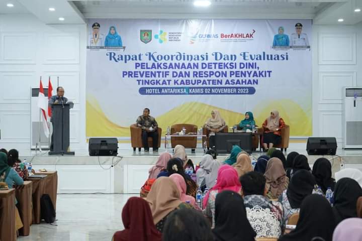 Bupati Asahan Buka Rakor Teknis Upaya Preventif dan Respon Terhadap Penyakit