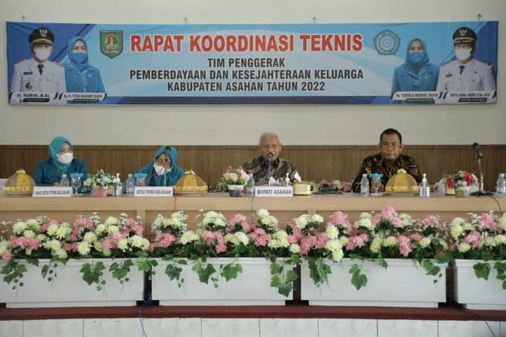 Bupati Asahan Buka Rakornis TP PKK Kabupaten Asahan