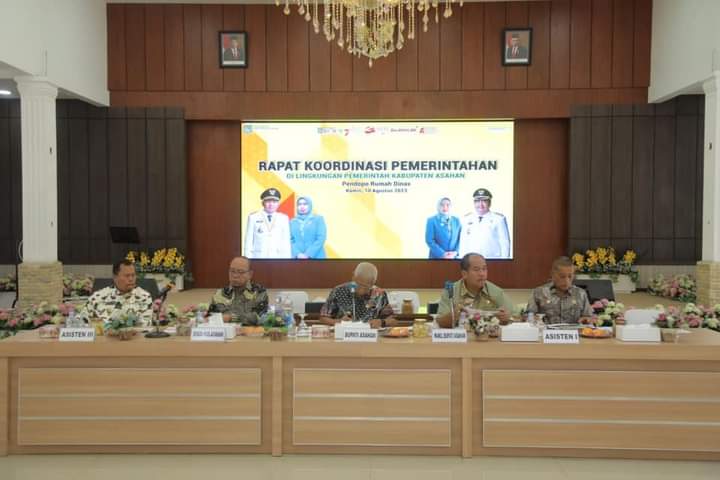 Bupati Asahan Buka Rakorpem Bulan Agustus 2023