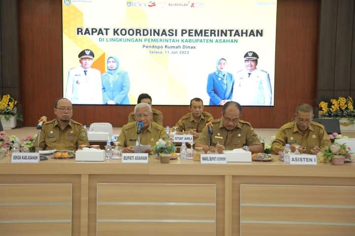 Bupati Asahan Buka Rakorpem Bulan Juli 2023