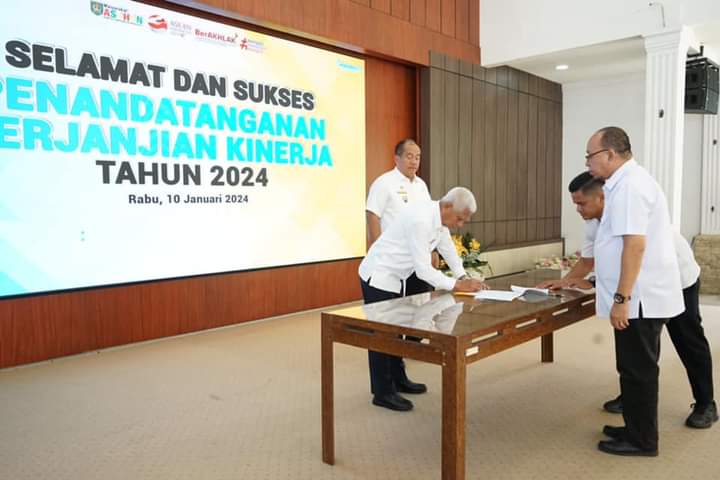 Bupati Asahan Buka Rakorpem Bulan Januari Tahun 2024