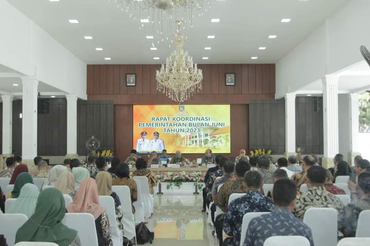 Bupati Asahan Buka Rakorpem Bulan Juni 2023