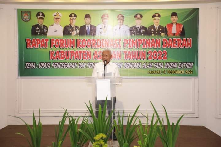 Bupati Asahan Buka Rapat Forum Koordinasi Pimpinan Daerah