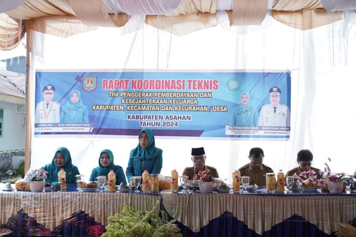 Bupati Asahan Buka Rapat Koordinasi Teknis TP PKK