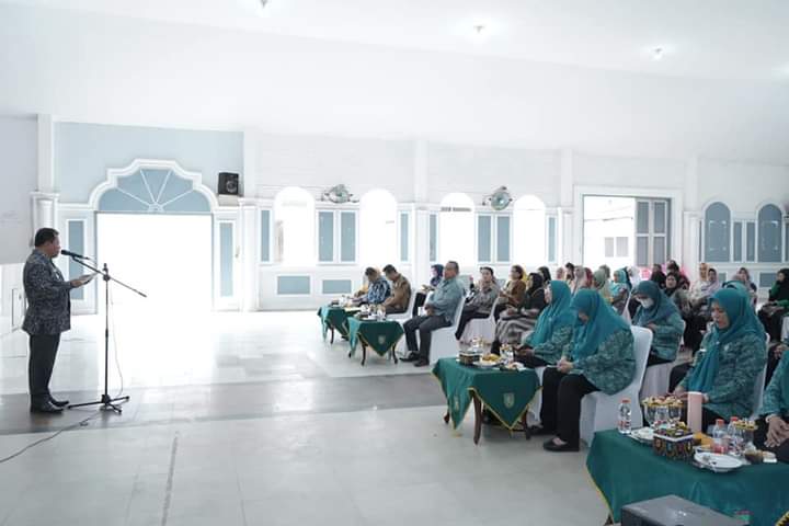 Bupati Asahan Buka Rapat Pelaksanaan Kesatuan Gerak PKK KB - Kesehatan Tahun 2023