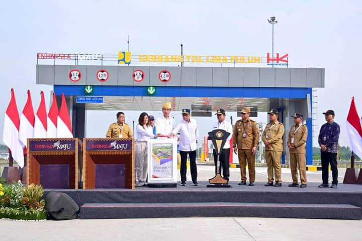 Bupati Asahan Dampingi Presiden Jokowi Resmikan Tol Tebing Tinggi-Indrapura-Lima Puluh-Kisaran