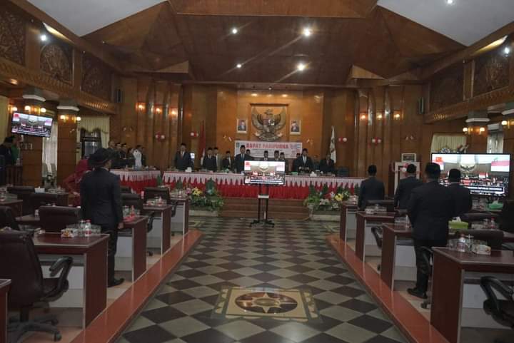 Bupati Asahan Dengarkan Pidato Kenegaraan Presiden RI