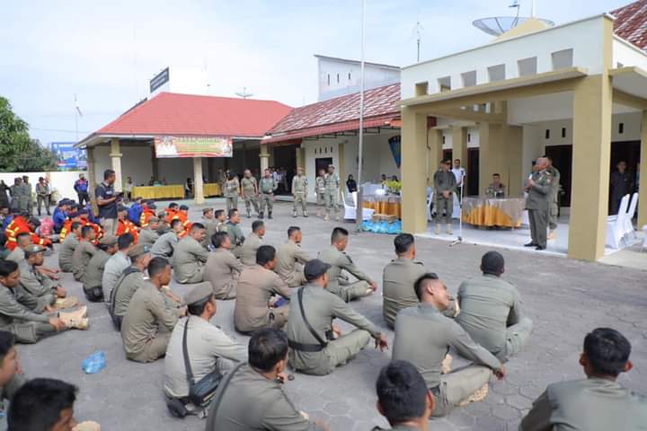 Bupati Asahan Hadiri HUT Satpol PP Ke-73, Satlinmas Ke-61 Dan Damkar Ke-104