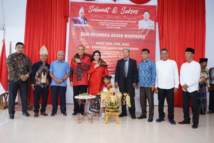 Bupati Asahan Hadiri Pelantikan Pengurus DPW Punguan Pomparan Raja Marpaung Dohot Boruna