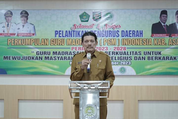 Bupati Asahan Hadiri Pelantikan Perkumpulan Guru Madrasah (PGM) Indonesia