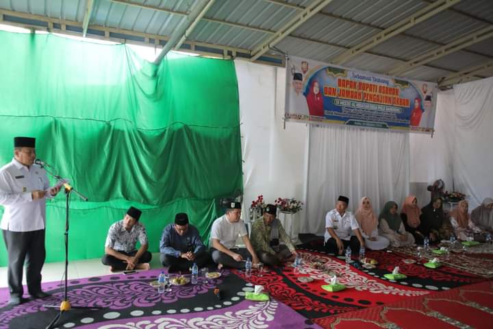 Bupati Asahan Hadiri Pengajian Akbar di Mesjid Al Hidayah Desa Pulo Bandring