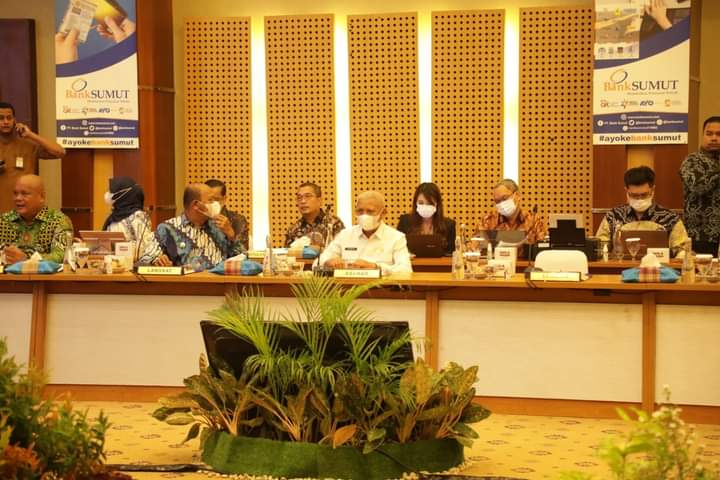 Bupati Asahan Hadiri Pengangkatan Komisaris Independen Bank Sumut