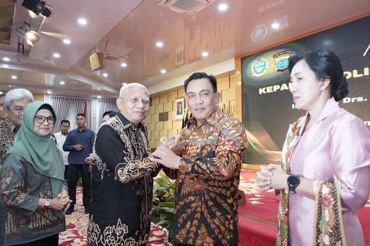 Bupati Asahan Hadiri Pisah Sambut Kepala Kepolisian Daerah Sumatera Utara