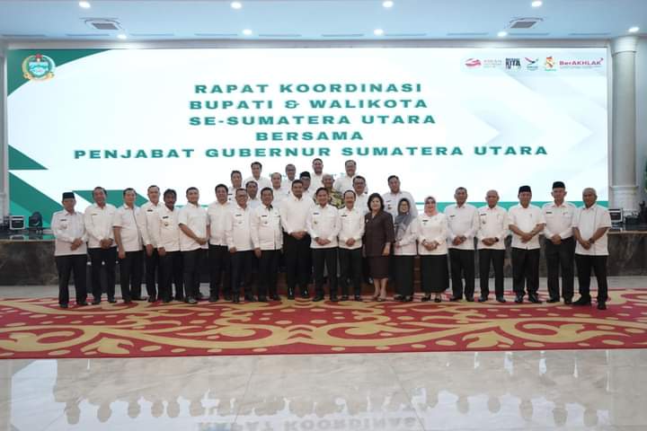 Bupati Asahan Hadiri Rapat Koordinasi Bupati/Walikota se-Sumatera Utara