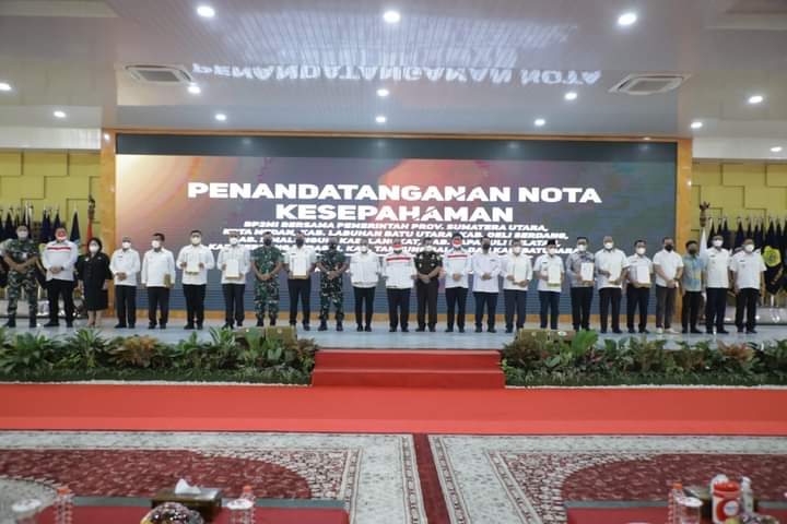 Bupati Asahan Hadiri Sosialisasi UU Nomor 18 Tahun 2017 di Pemprov Sumatera Utara