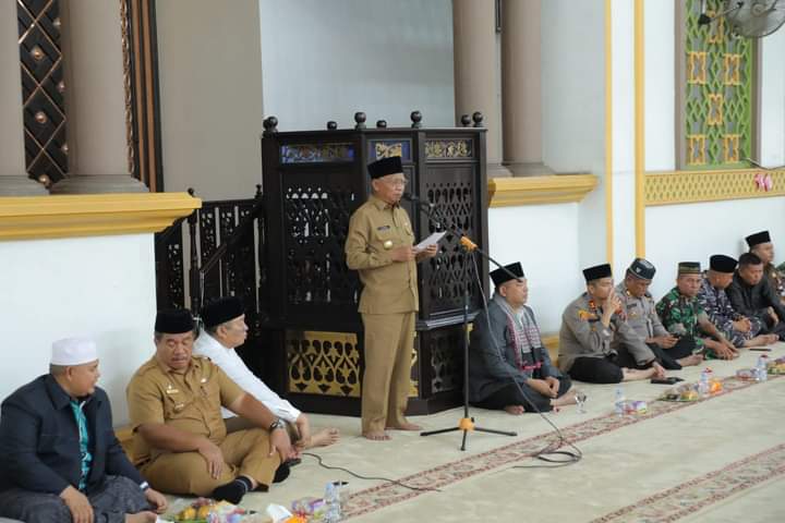 Bupati Asahan Ikuti Peringatan Isra Mi’raj Nabi Muhammad SAW 1444 H