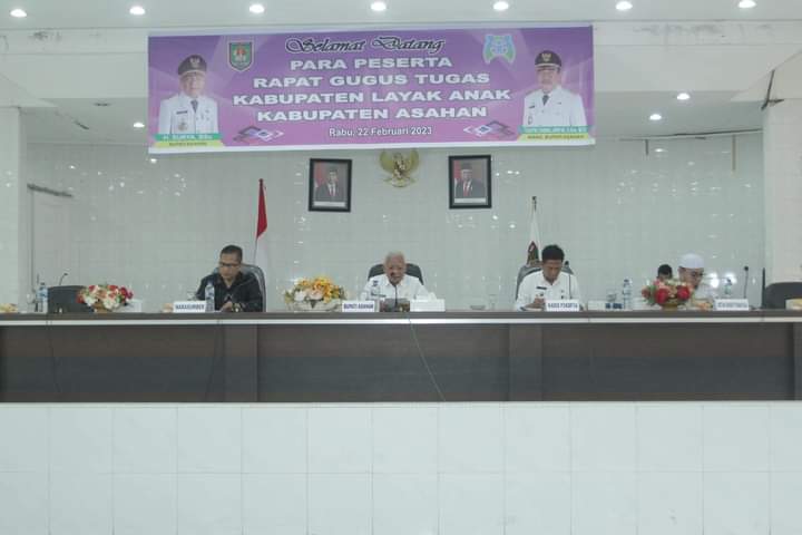 Bupati Asahan Ikuti Rapat Gugus Tugas KLA