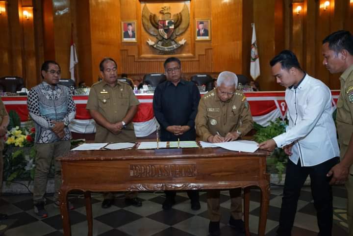 Bupati Asahan Ikuti Rapat Paripurna DPRD Kabupaten Asahan