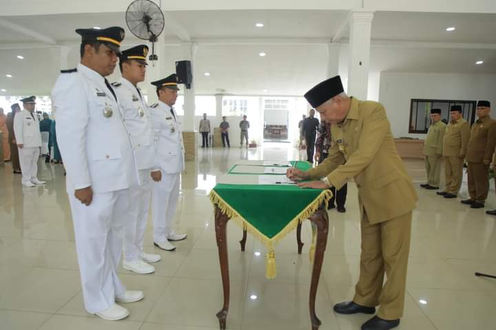 Bupati Asahan Lantik Jabatan Tinggi Pratama, Administrator dan Pengawas