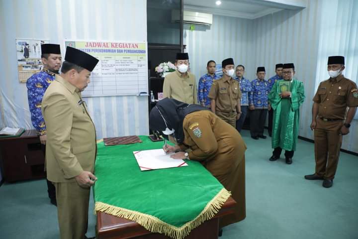Bupati Asahan Lantik Pejabat Fungsional Pengelola Pengadaan Barang/Jasa