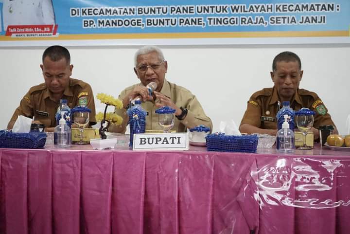 Bupati Asahan Launching Pelayanan Adminduk di Kecamatan Buntu Pane