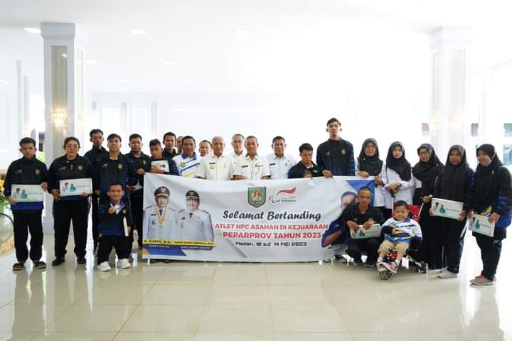 Bupati Asahan Lepas Atlet NPC Bertanding di Peparprov Sumatera Utara