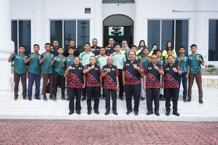 Bupati Asahan Lepas Tim Kesebelasan GSI Tingkat SMP Kabupaten Asahan