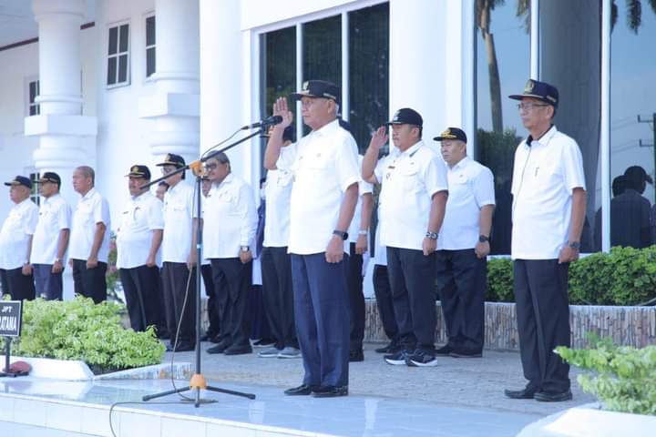 Usai Cuti Bersama, Bupati Asahan Pimpin Apel Gabungan