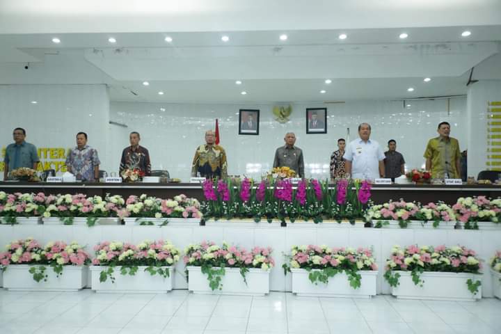 Bupati Asahan Pimpin Rakorpem Bulan Februari 2023