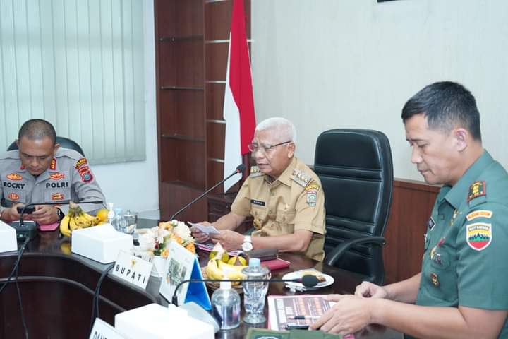 Bupati Asahan Pimpin Rapat Bersama Forkopimda