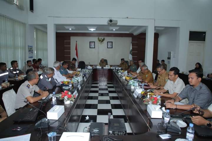 Bupati Asahan Pimpin Rapat dengan PT. PP dan PT. BSP