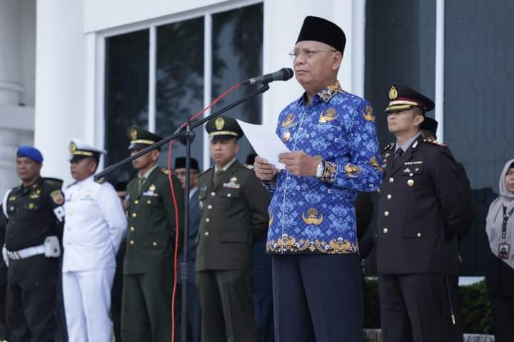 Bupati Asahan Pimpin Upacara Hari Bela Negara ke-74