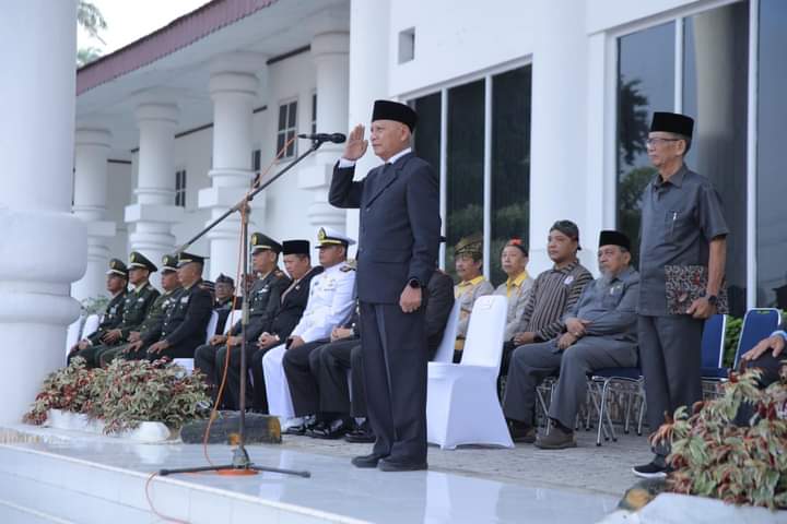 Bupati Asahan Pimpin Upacara Peringatan Hari Lahir Pancasila