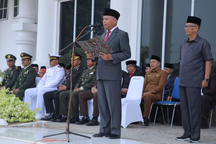 Bupati Asahan Pimpin Upacara Peringatan Hari Kesaktian Pancasila