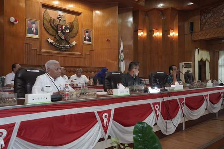 Bupati Asahan Sampaikan Jawaban Atas Pandangan Fraksi DPRD Kabupaten Asahan