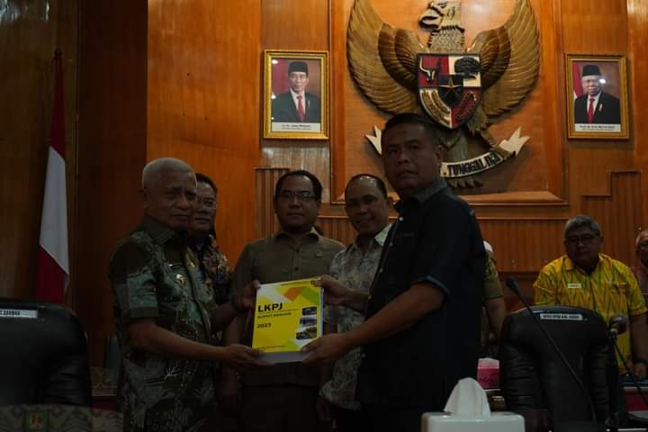 Bupati Asahan Sampaikan LKPJ Tahun Anggaran 2023