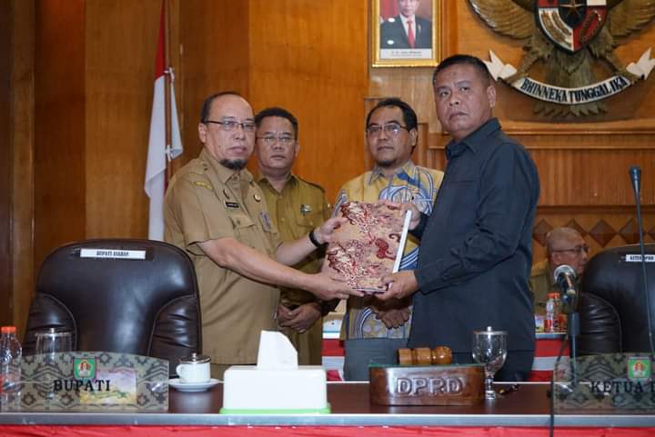 Bupati Asahan Sampaikan Ranperda Pertanggungjawaban Pelaksanaan APBD Tahun 2022