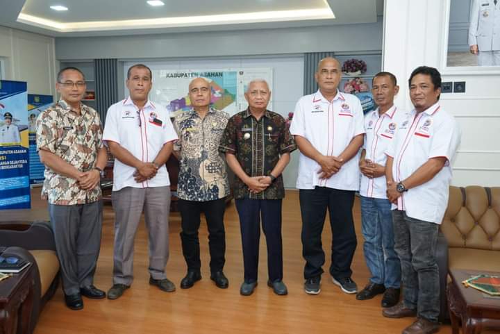 Bupati Asahan Terima Audiensi Dewan Pimpinan Daerah Wartawan Online Indonesia (DPD IWOI)
