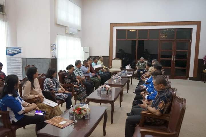 Bupati Asahan Terima Audiensi Pesparawi Kabupaten Asahan