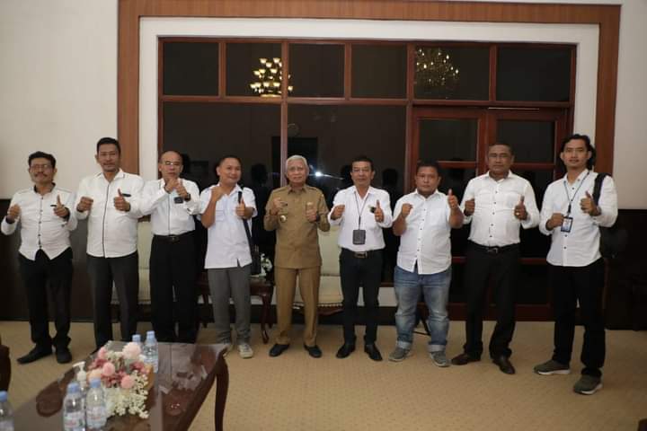 Bupati Asahan Terima Audiensi Serikat Media Siber Indonesia (SMSI)