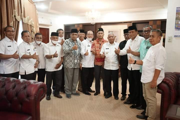 Bupati Asahan Terima Kunjungan Purnabakti PNS Kabupaten Asahan