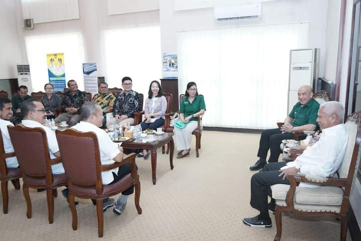Bupati Asahan Terima Kunjungan Tanoto Foundation